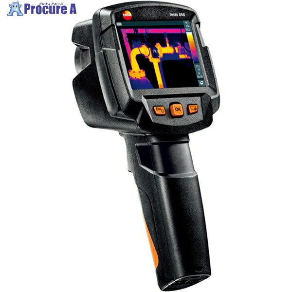 TESTO 【期間限定2026年9月30日まで】赤外線サーモグラフィ testo 868 TESTO868 1台 ▼836-1326 ｜プロキュアエース