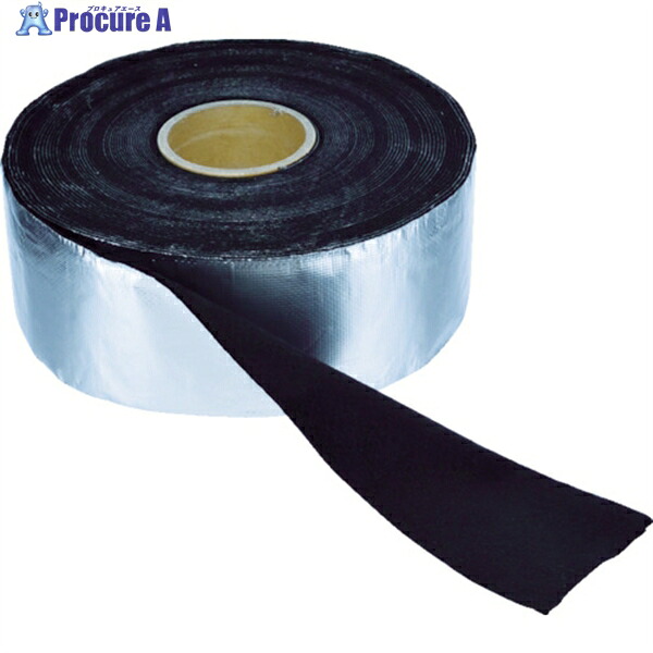 TRUSCO 軽銀箔耐炎フェルト磁気テープ 奥ふかさ4mmX幅95mmX長さ9m TFA-41010 1巻 ▼855-1534