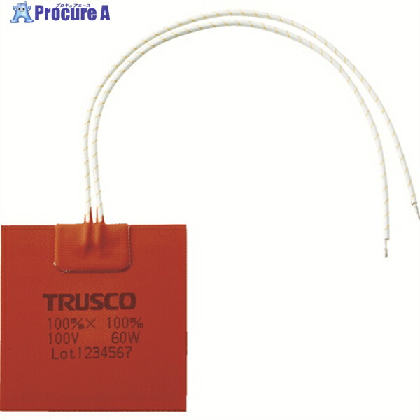 TRUSCO ラバーヒーター 150mmX300mm TRBH150-300 1枚 ▼115-5987