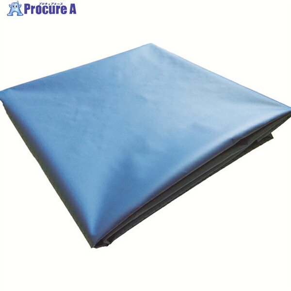 TRUSCO ターポリンシート ブルー 3600X5400 0.35mm厚 TPS3654-B 1枚 ▼116-4149
