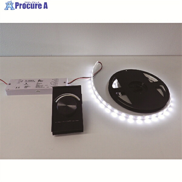 tlight LEDテープライト ViewdiW/D DC12V 16.6mmP 3m巻 無線調光器セット TLVDT3-10P-3-RF 1台 ▼148-9845