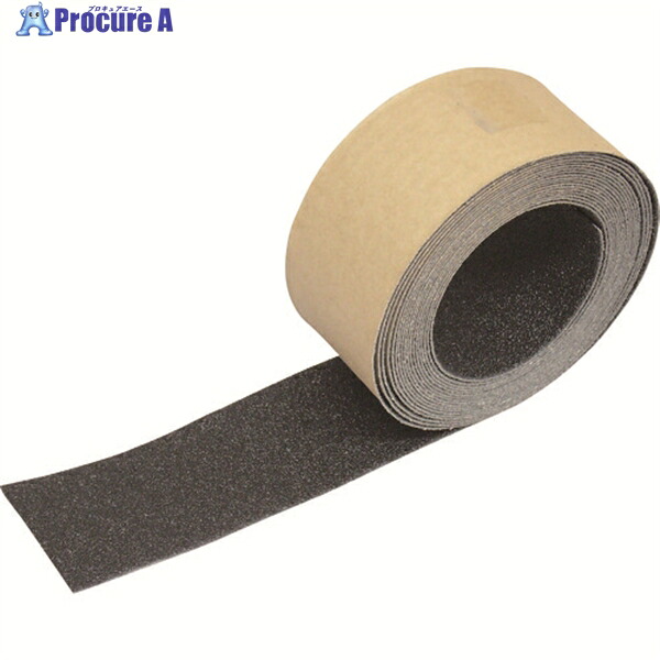 TRUSCO ノン横すべり磁気テープ 室外用 50mmX10m 10巻お纏め品 黒 TNS5010-10  BK 1箱 ▼208-0411