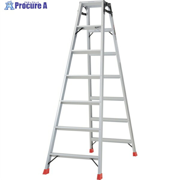 TRUSCO はしご兼用脚立 アルミ合金製脚カバー付 高さ1.98m TPRK-210 1台 ◇▼273-7621 ※車上渡し 26,235円