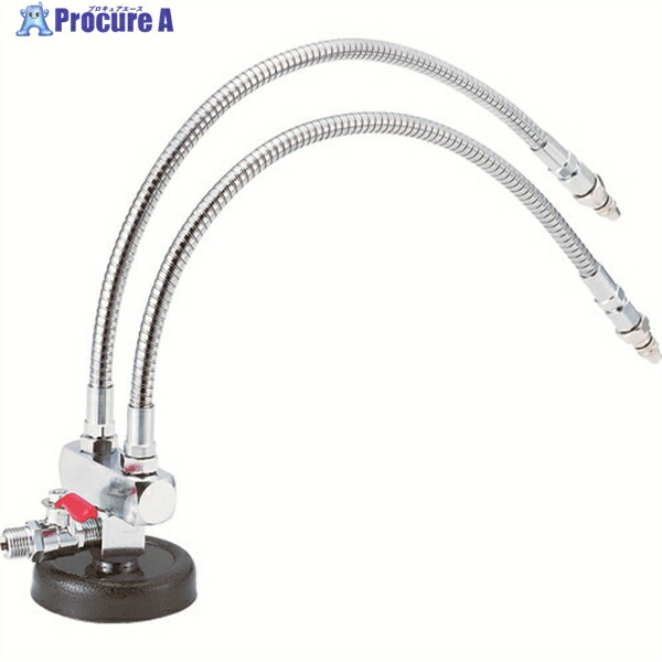 TRUSCO マグネットクーラント 2軸用セット ノズル400mm TMC-2-R400 1S ▼278-7148