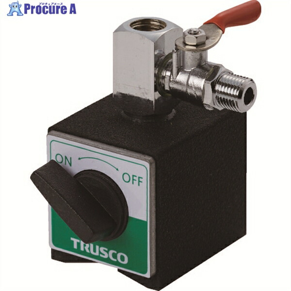 TRUSCO マグネットベースクーラント 1軸用 ノズルなし TMBC-1 1個 ▼278-7164