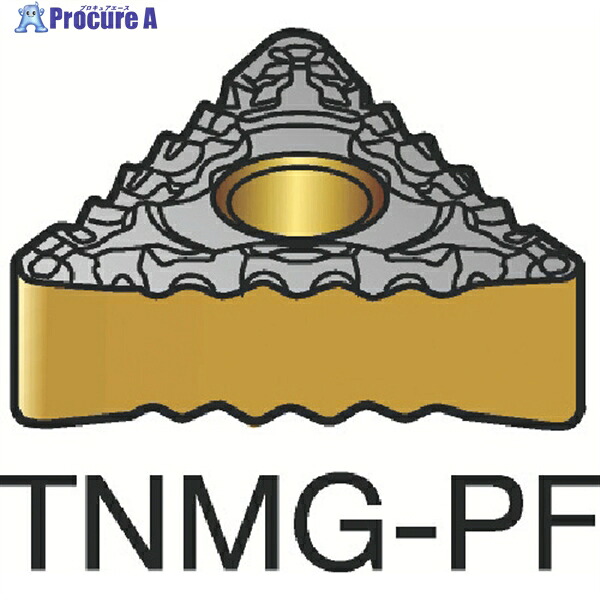 SANDVIK T-Max P 旋削用ネガ手当て(110) 1515 TNMG 16 04 08-PF  1515 (110) 10個 ▼358-5549  ●KO521