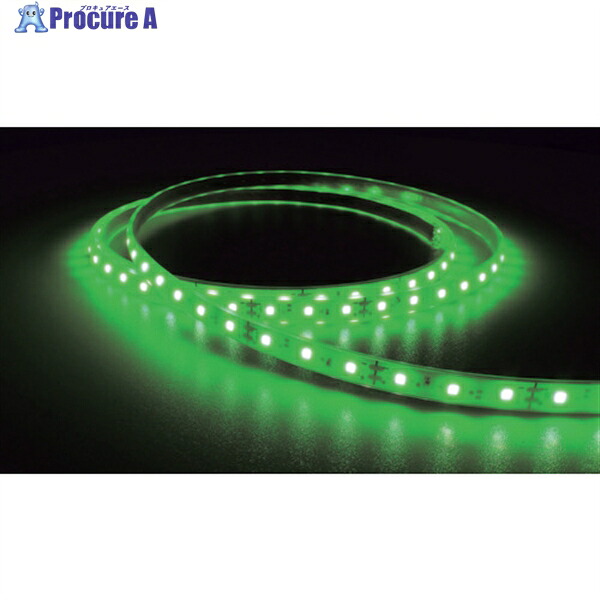tlight LEDテープライト Viewdi Plus DC24V 16.6mmP 緑色 2m巻 TLVD+G2-16.6P-2 1本 ▼368-5889