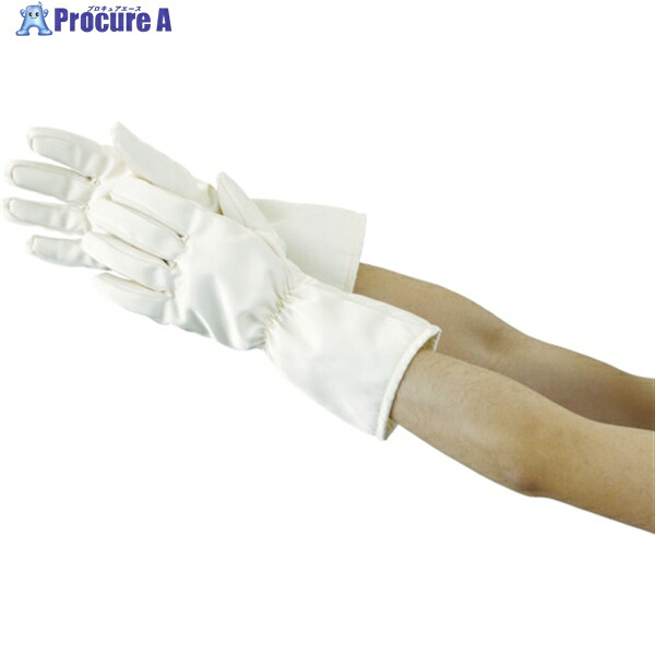 TRUSCO クリーンルーム用耐熱手袋35CM TMZ-782F 1双 ▼409-8994
