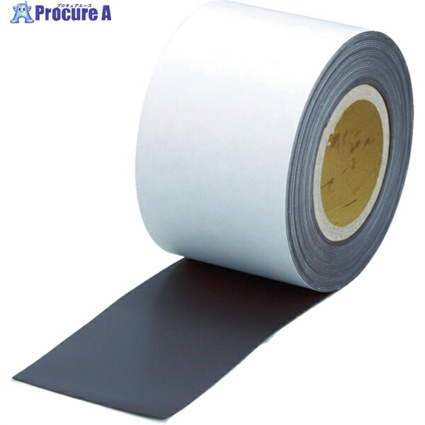 TRUSCO マグネットロール のり付 t0.6mmX巾520mmX5m TMGN06-500-5 1巻 ▼415-8423