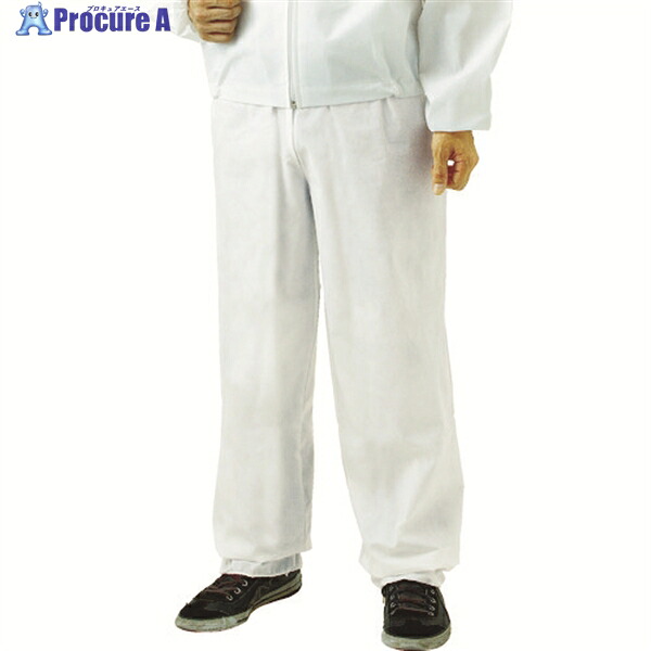 TRUSCO まとめ買い 不織布使い捨て保護すること服ズボン LL (80着入) TPC-Z-LL-80 1箱 ▼488-0251