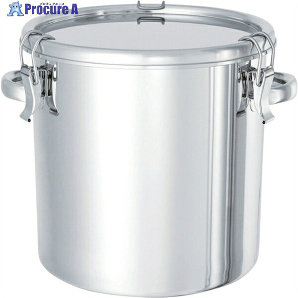 MONOVATE ステンレスタンク テーパー付キャッチクリップ式密閉タンク(フタ付)10L TP-CTH-24 1個 ▼509-5913