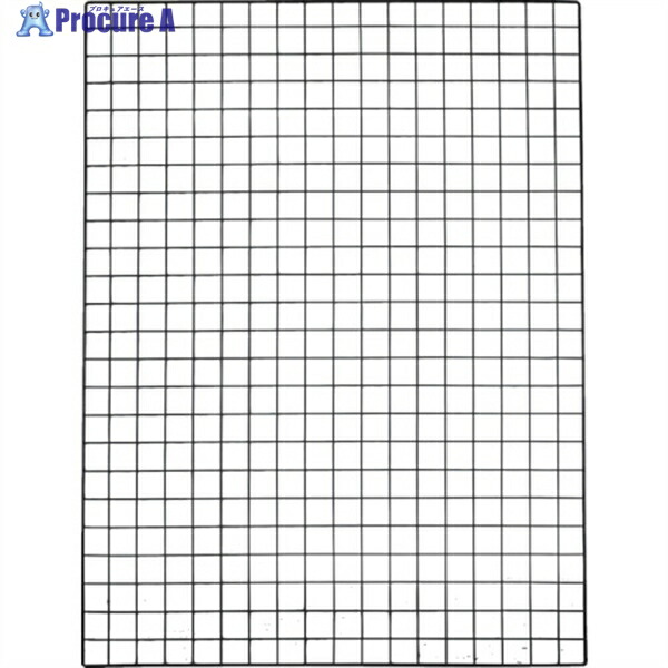 TRUSCO 棚用ディスプレイネット 金具付 900X1200 黒 TN-9012 BK (900X1200)(ｶﾅｸﾞﾂｷ) 1枚 ◇▼512-7734