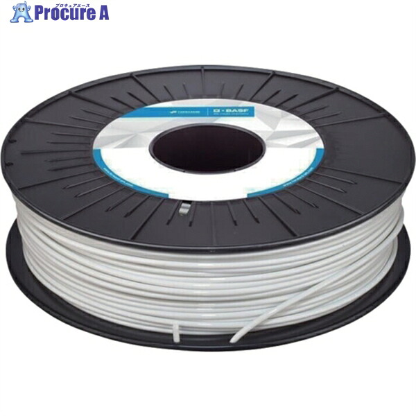 BASF 3Dプリンター用フィラメント Ultrafuse TPU95A-White 2.85mm TPU-2303B075 1巻 ▼676-8589