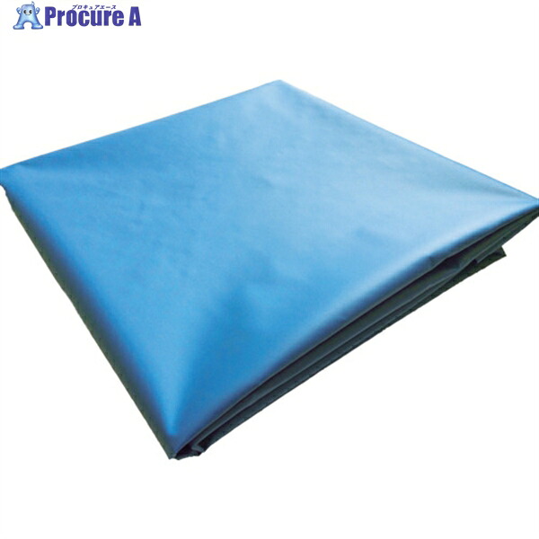 TRUSCO ターポリンシート ブルー 1800X2700 0.35mm厚 TPS1827-B 1枚 ▼765-4219