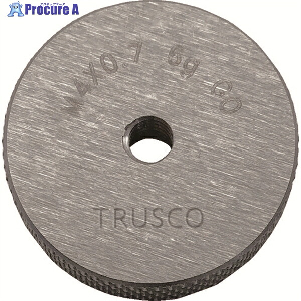 TRUSCO ねじ用リングゲージ 通り 6g M14×2.0 TRGO6G-M14X2.0 1個 ▼207-7253