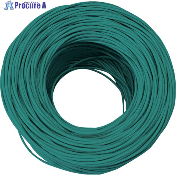 TRUSCO LANケーブル カテゴリ6 100m 緑 TUTP-CAT6-100GR 1巻 ▼261-3519