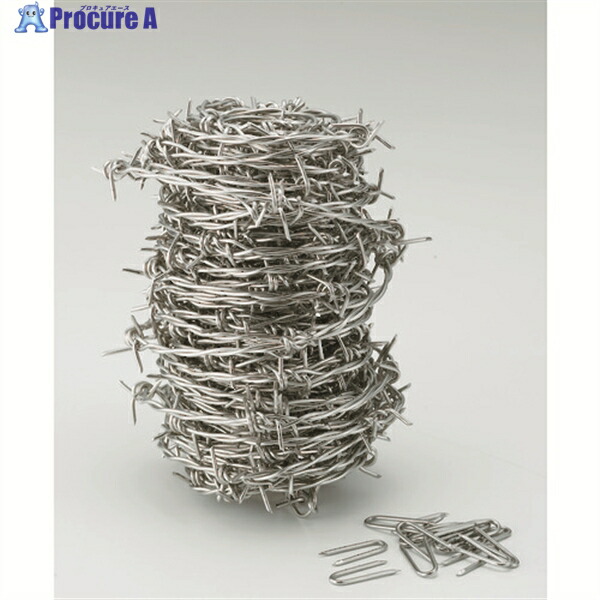 TRUSCO 荊棘線 ステンレス鋼 1.6mm×20m TSUW-16-20 1巻 ▼282-5848