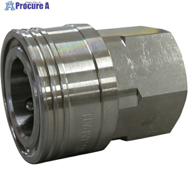 FLOBAL 両路開放型クイックカップリング TS-8SF(SUS304) TS-8SF(SUS304) 1個 ▼352-9638 ｜プロキュアエース