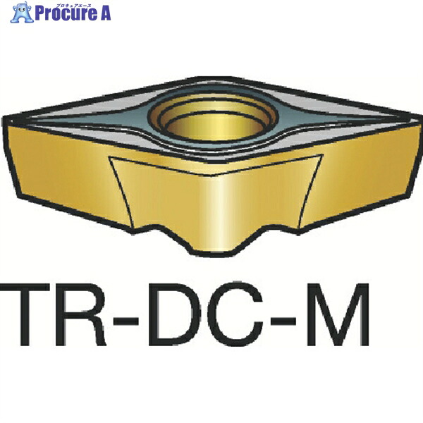 SANDVIK コロターンTR 旋削用ポジ・チップ(310) 1125 TR-DC1308-M 1125 (310) 10個 ▼358-5182 ●KO521