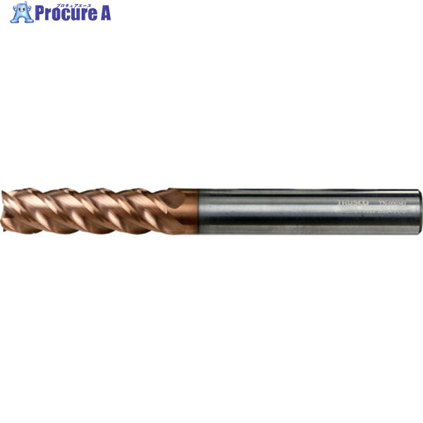 TRUSCO 超硬ハイヘリカルスクエアエンドミル(4枚刃・シャープコーナー)16.0 TS50-THPER4160 1本 ▼391-9361