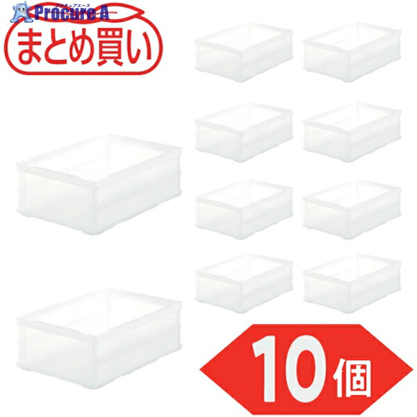TRUSCO 【まとめ買い】オリコン 薄型折りたたみコンテナスケルコン 30L 10個 TSK-O30B-TM-10P 1S ▼591-9090 ｜プロキュアエース
