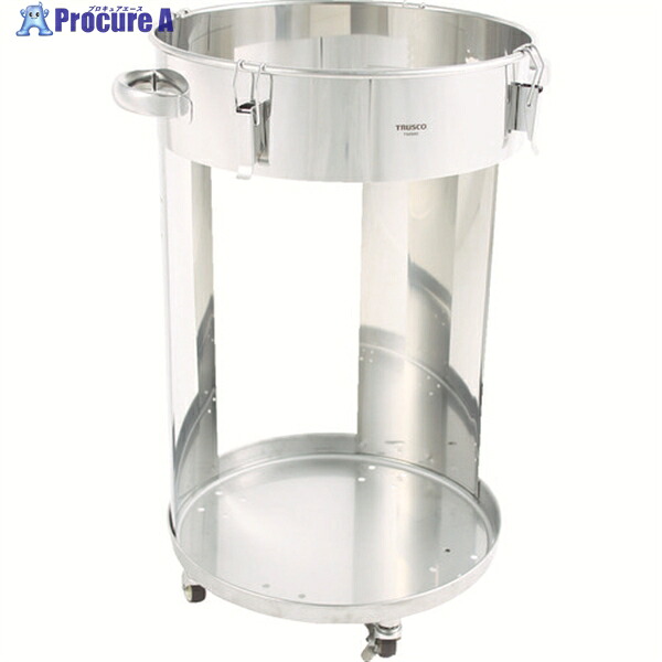 TRUSCO ステンレスダストボックス 80L TSDB80 1台 ◇▼793-3371