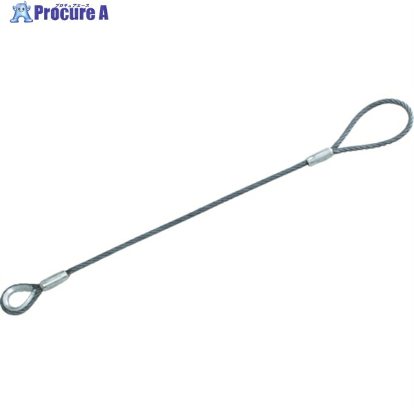TRUSCO ワイヤロープスリング Bタイプ アルミロック 12mmX5m TWBL-12S5 1本 ▼837-0586 4,513円