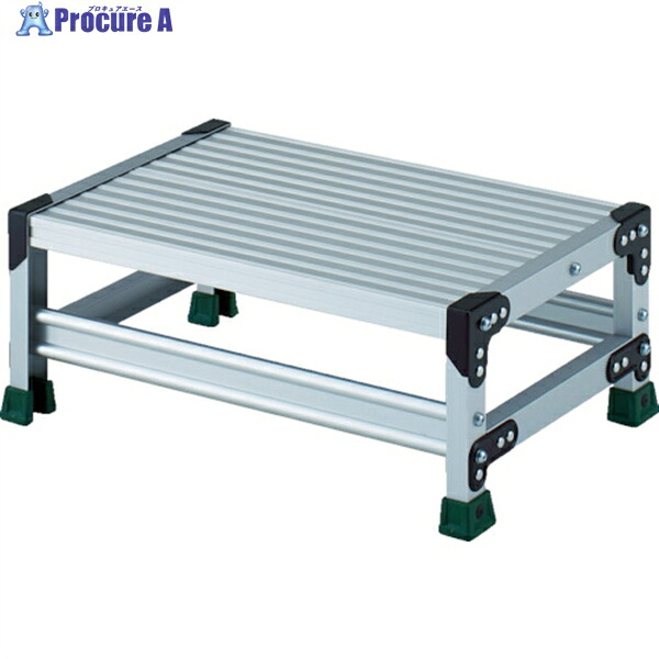 TRUSCO アルミ合金製作業台 1段 高さ0.25m 天板600×400 TSF-1625 1台 ▼855-7676