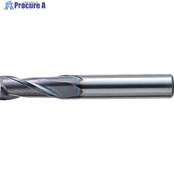 三菱K 2枚刃バイオレット ハイススクエアエンドミルミディアム刃長(M)12mm VA2MSD1200 1本 ▼107-8801 ●SI517