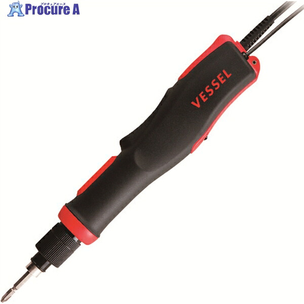 VESSEL 電動ドライバー VE-6000PR プッシュ式 出力トルク:1.6～4.5N・m VE-6000PR 1台 ▼160-5725 ｜プロキュアエース