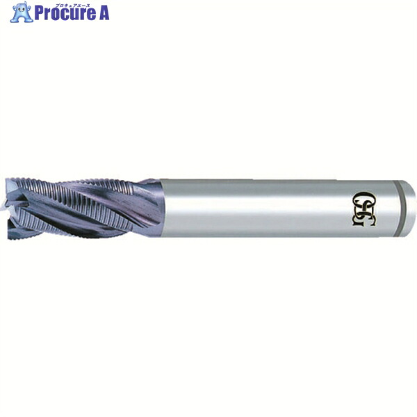 OSG VコートXPMラフィング ショート ファインピッチ 4刃 刃径6mm 刃長11mm 全長80m 8455756 VP-RESF-6(8455756) 1本 ▼200-8939 ●YA513