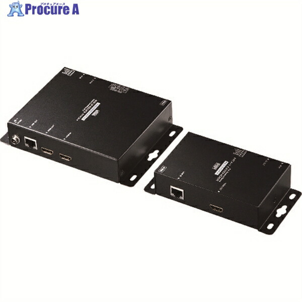 SANWA PoE対応HDMIエクステンダー(セットモデル) VGA-EXHDPOE2 1個 ▼203-3773