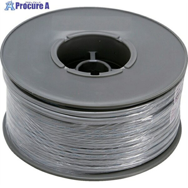 TRUSCO VFFビニールコード0.75SQ 100m グレー VFF0.75-2C-100GY 1巻 ▼240-9166 |プロキュアエース