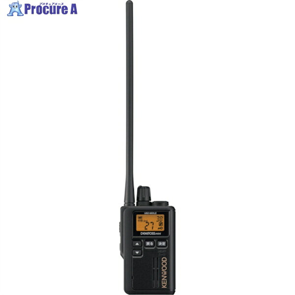 KENWOOD 一種独特小ワット数トランシーバー 黒いこと UBZ-M51LEB 1台 ▼271-1313