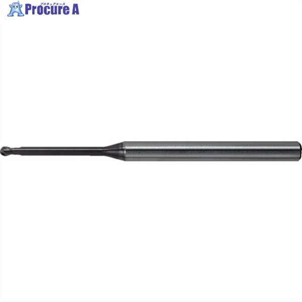 三菱K 2枚刃インパクトミラクルロングネック 超硬ボールエンドミル1mm VF2XLBR0050N050S06 1本 ▼299-2434 ●SI517