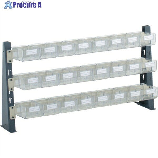 TRUSCO UPR型ライトビンラック卓上用 HT-1X24個 UPR-ML1803 1台 ◇▼330-4540