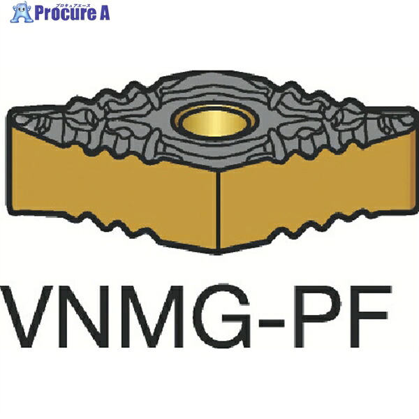 SANDVIK T-Max P 旋削用ネガ・チップ(110) 1515 VNMG 16 04 04-PF 1515 (110) 10個 ▼358-4003 ●KO521