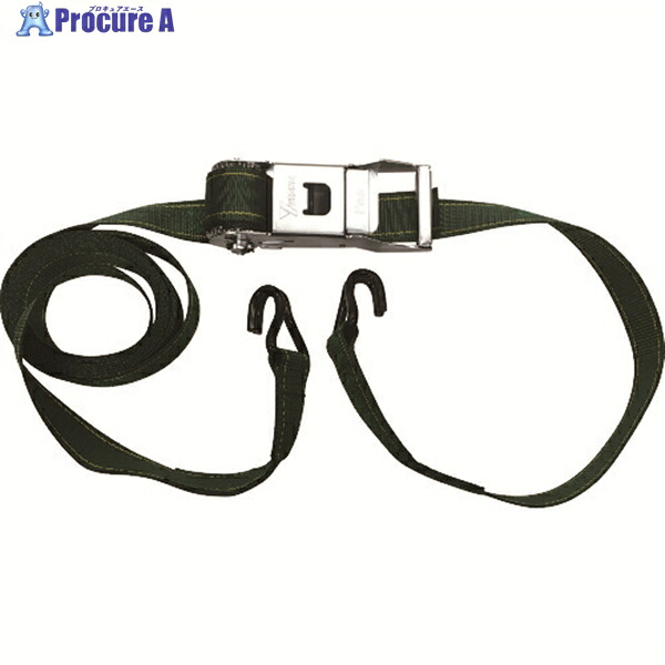 ユタカメイク ベルト荷締機コブラ 50mm×5m×1m Jフック V50-J 1台 ▼361-1094