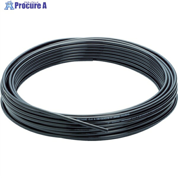 PISCO ポリウレタンチューブ 黒 12×8.0 100M UB1280-100-B 1巻 ▼378-3286 20,389円