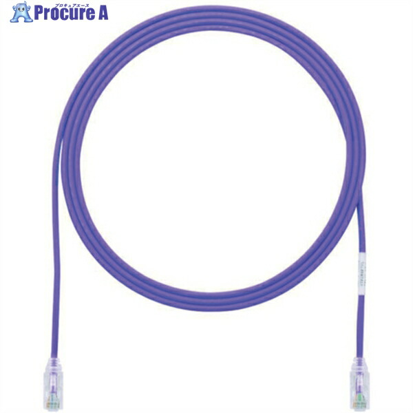 PANDUIT カテゴリ6細径パッチコード 15m 紫 UTP28SP15MVL UTP28SP15MVL 1本 ▼475-5162