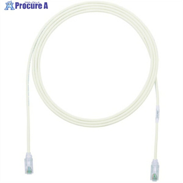 PANDUIT カテゴリ6細径パッチコード 30m オフホワイト UTP28SP30M UTP28SP30M 1本 ▼475-5235 7,719円