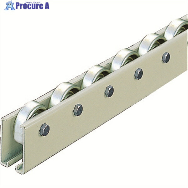 TRUSCO ホイールコンベヤ 押し付ける製Φ38X12 P75XL3000 V-38S-75-3000(ﾄﾘﾂｹﾋﾞｽ 2ｺﾂｷ) 1台 ◇▼510-2669 ※車上乗り合い船