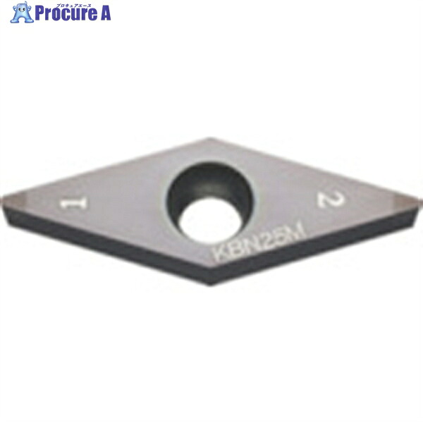 京セラ 旋削加工用チップ CBNコーティング KBN60M VBGW160404T00815ME KBN60M 1個 ▼555-3890 ●MA515