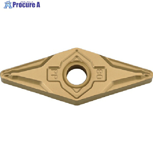 京セラ 旋削加工用チップ CVDコーティング CA510 VNMG160402PP CA510 10個 ▼654-6048 ●MA515