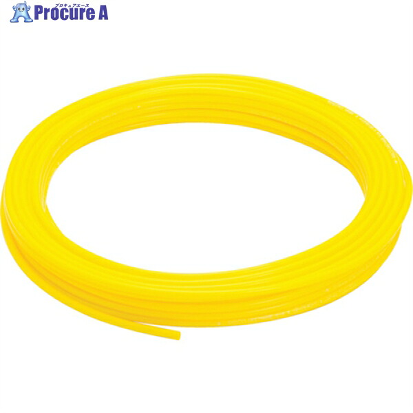 PISCO ポリウレタンチューブ イエロー 12×8 100M UB1280-100-Y 1巻 ▼818-2361 20,389円