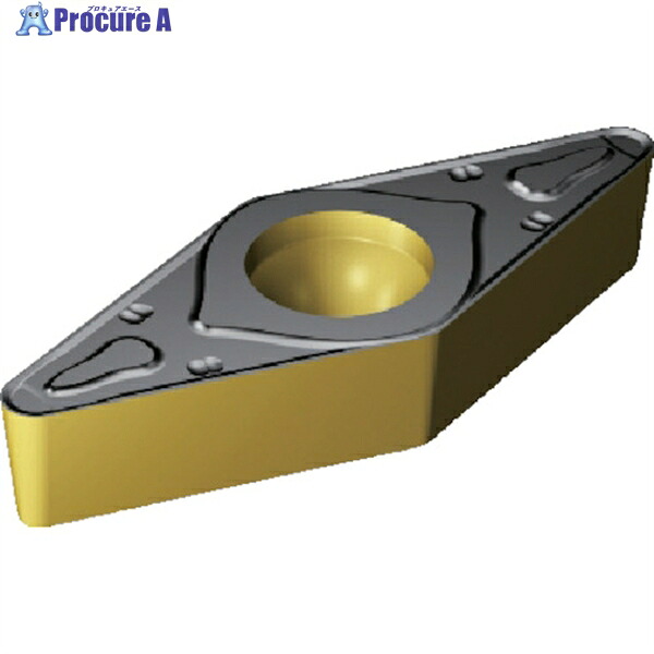 SANDVIK コロターン107 旋削用ポジチップ(120) 3225 VBMT 16 04 08-KR 3225 (120) 10個 ▼820-4704 ●KO521
