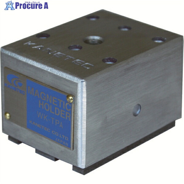 KANETEC 強力型マグネットホルダ 耐熱温度180℃ WK-TPA 1個 ▼125-6733