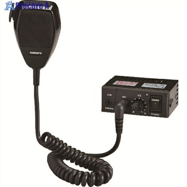 ノボル 10W12V小型車載用アンプ YA-412B 1台 ▼149-0937
