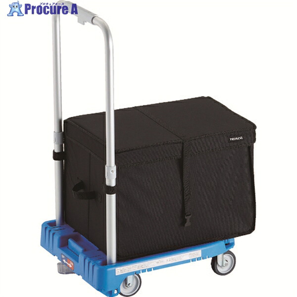 TRUSCO 樹脂台車 カルティオミニ weego 省音車輪 ブルー ストッパー付 THブレーキ付 WP-2G-B-JS-THB 1台 ▼194-8172 ｜プロキュアエース