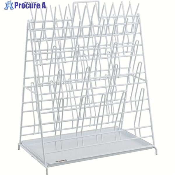 TRUSCO 【売切廃番】 ワイヤードラック 両面型 430X280XH560 小フックX42 大フックX28 WDR-2 1台 ▼207-2343